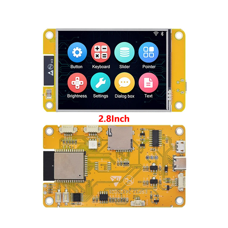 ESP32 Development Board met 2.8" Capacitive TFT Display